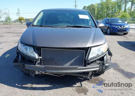 2017 Honda Odyssey Ex-L from USA, damaged, VIN 5FNRL5H61HB013051